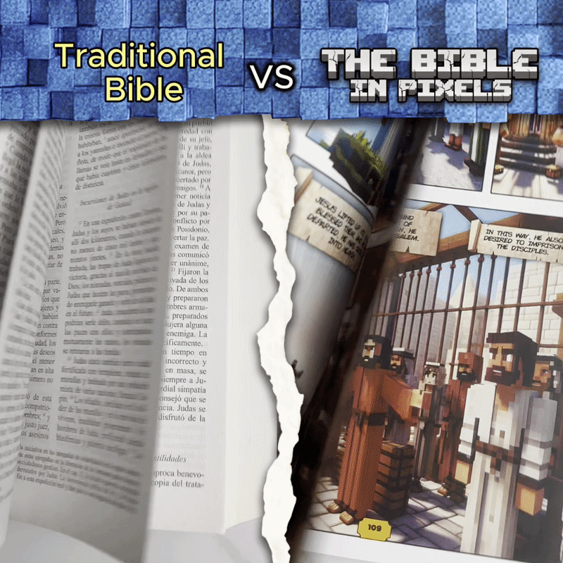 The Bible in Pixels